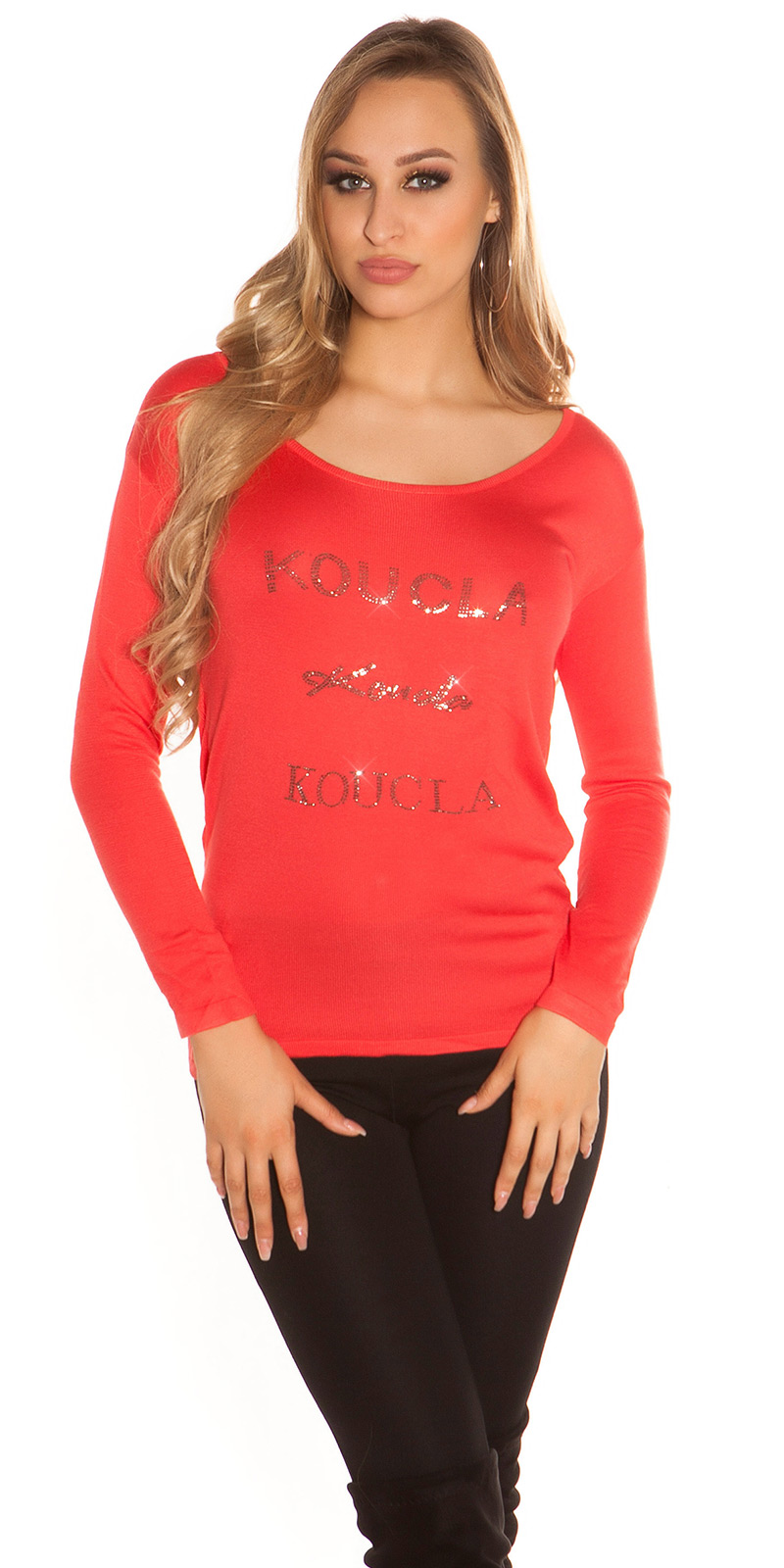 Pulover la moda cu dantela