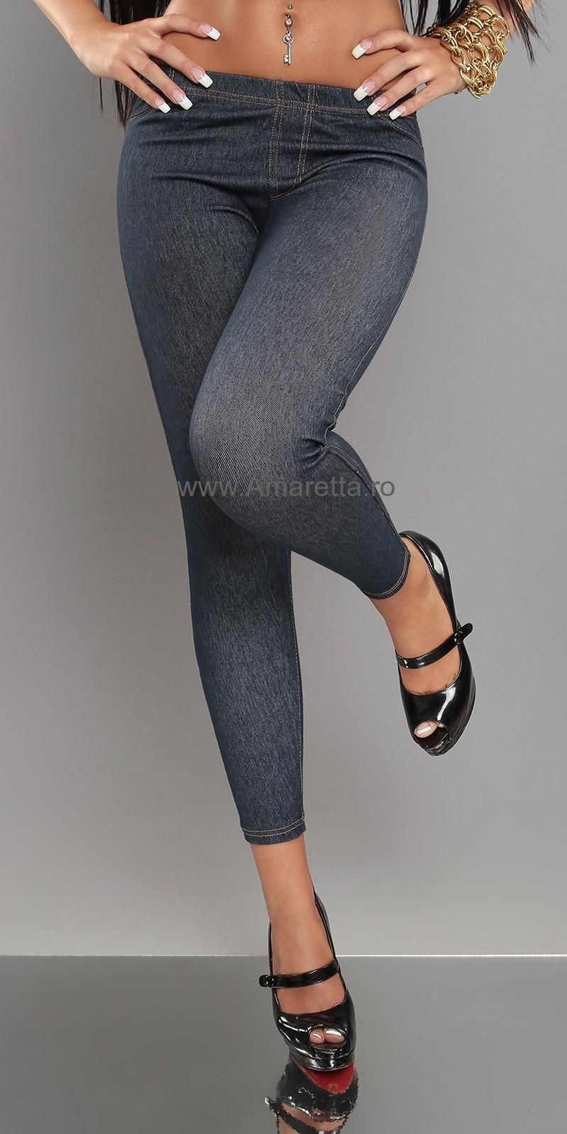 Jeggings Sexy cu buzunare