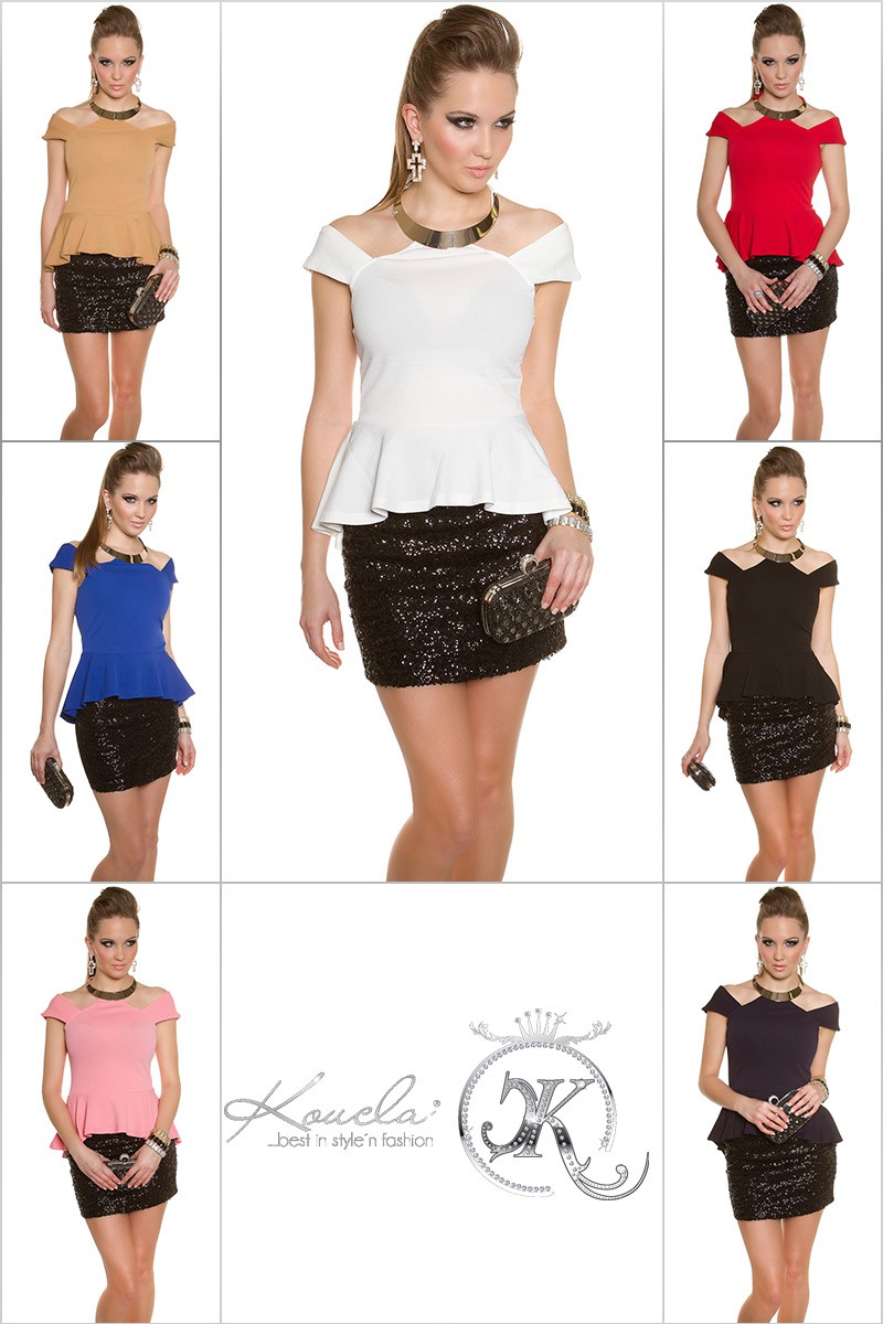 Bluze dama cu peplum