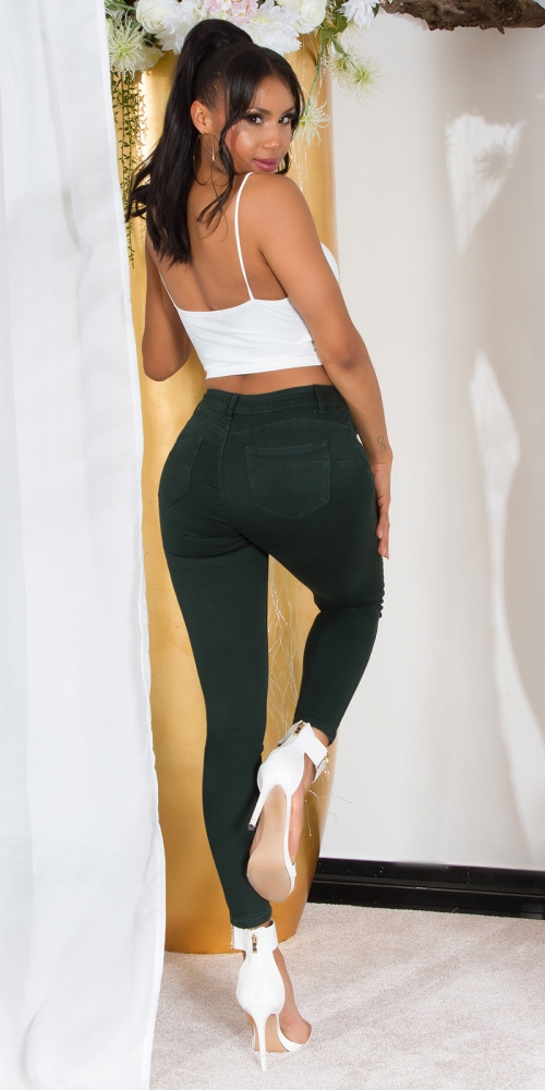 Blugi Sexy cu talie inalta push up