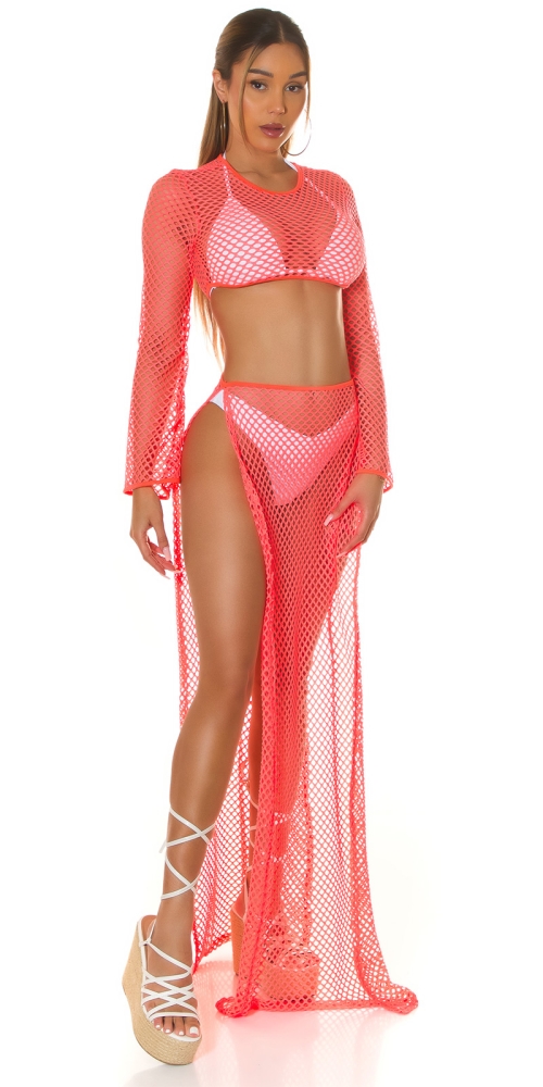 Bluze maneca lunga Topuri cu buricul gol sexy Net / Cover-Up