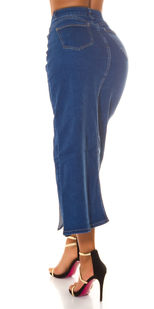 Fuste Sexy Musthave Denim cu crapatura