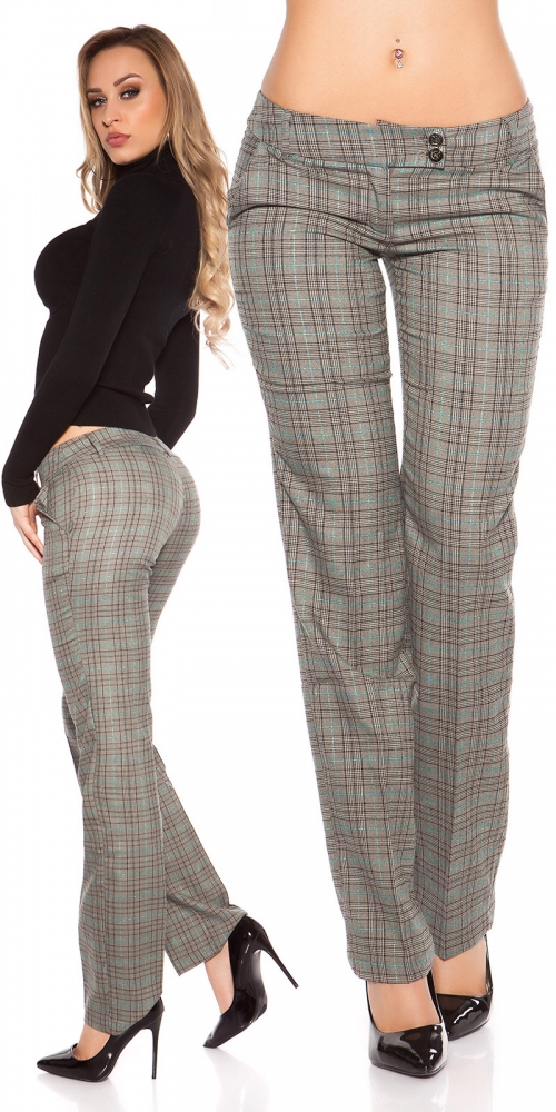 Pantaloni sexy cu patratele sclipici