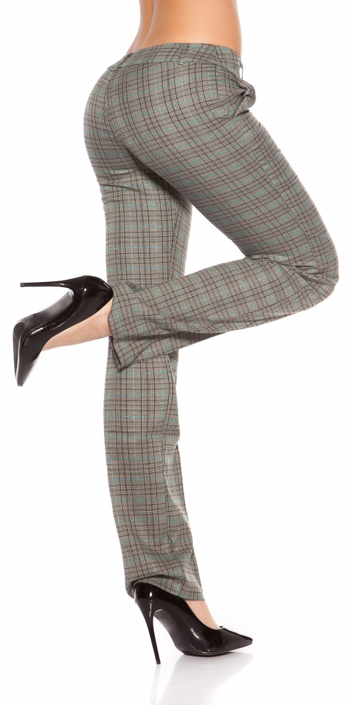 Pantaloni sexy cu patratele sclipici