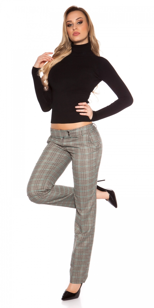 Pantaloni sexy cu patratele sclipici