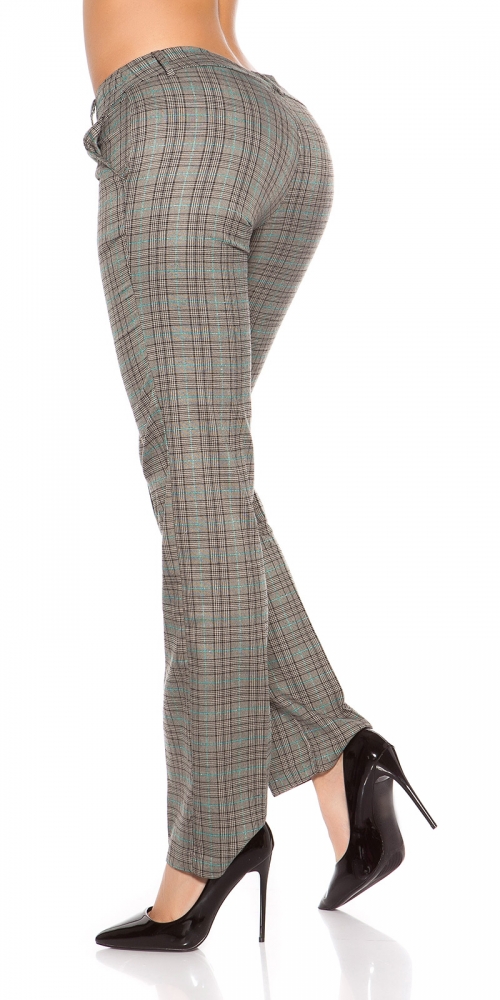 Pantaloni sexy cu patratele sclipici