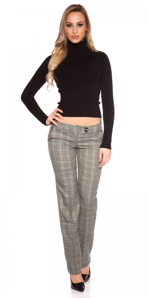 Pantaloni sexy cu patratele sclipici