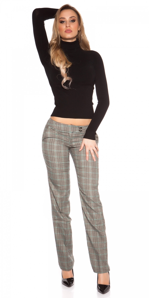 Pantaloni sexy cu patratele sclipici