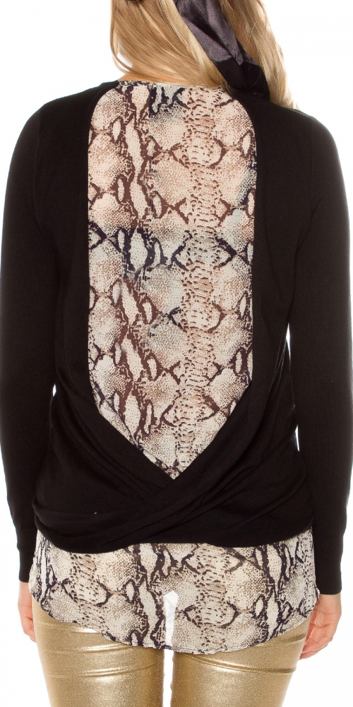 Pulovere la moda 2in1 cu Snake model