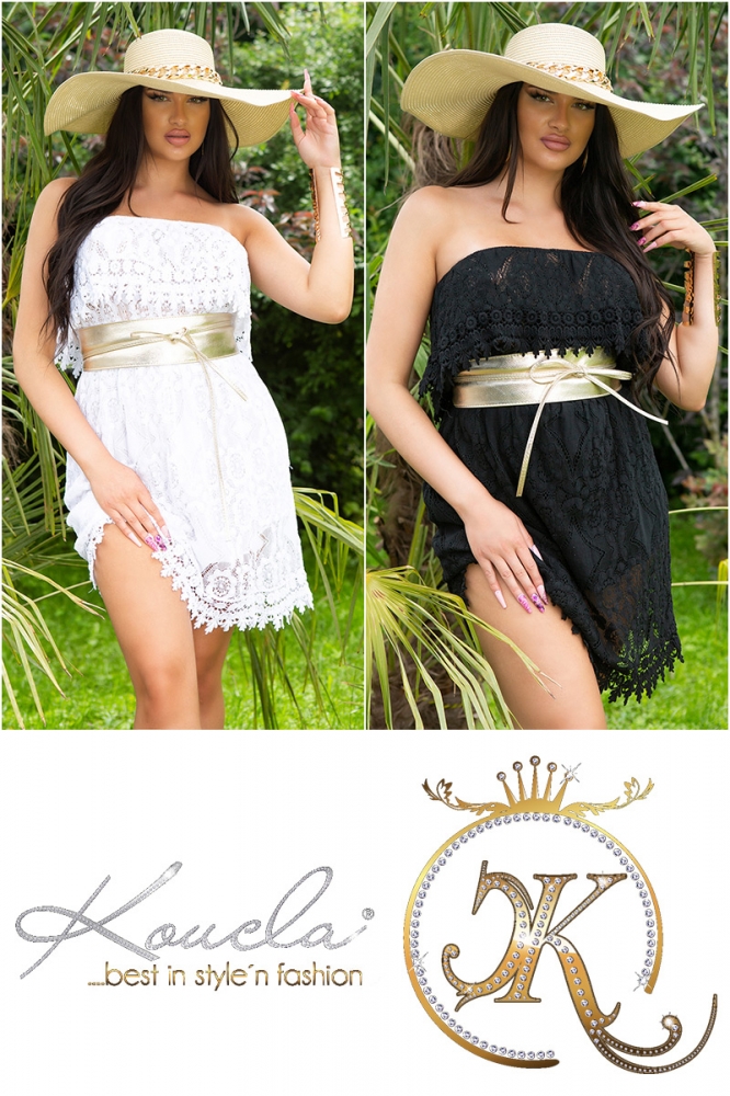 Rochie de vara Sexy umerii goi dantela