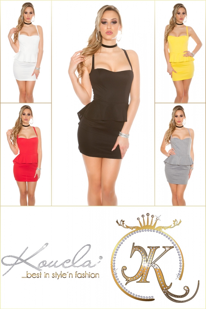 Rochie mini sexy cu big decupaje pe spate