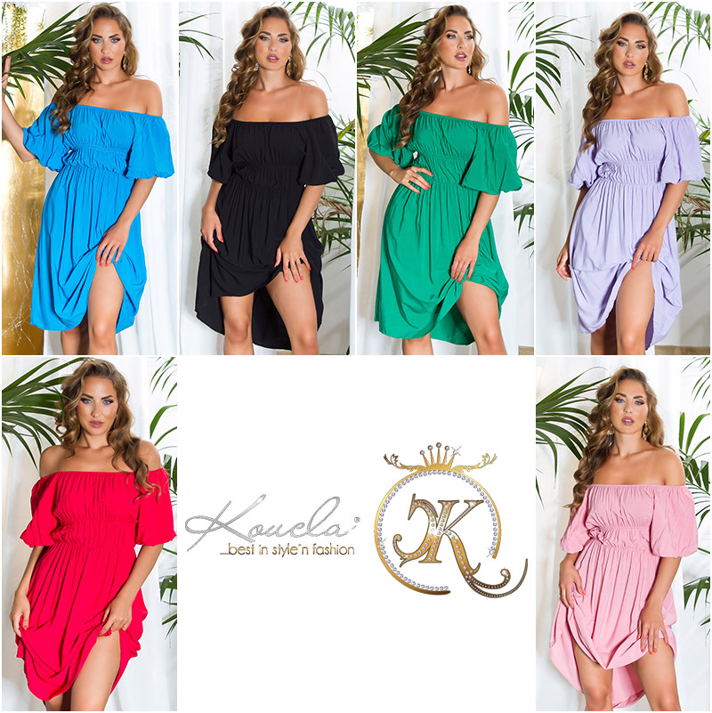 Rochie mini sexy Musthave umerii goi