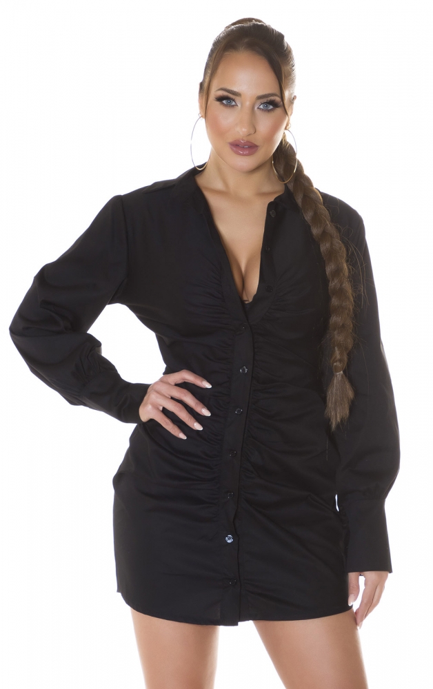 Rochie tip camasa Sexy fitted