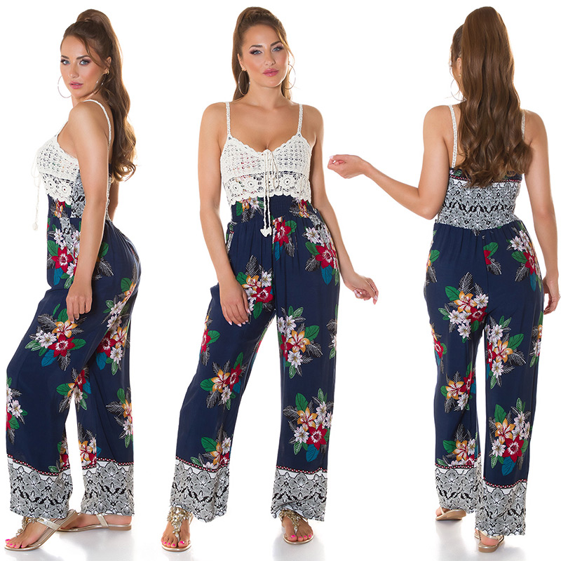 Salopete dama la moda boho look cu buzunare