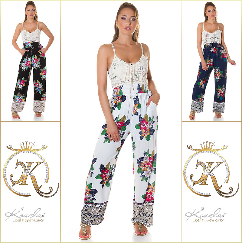 Salopete dama la moda boho look cu buzunare
