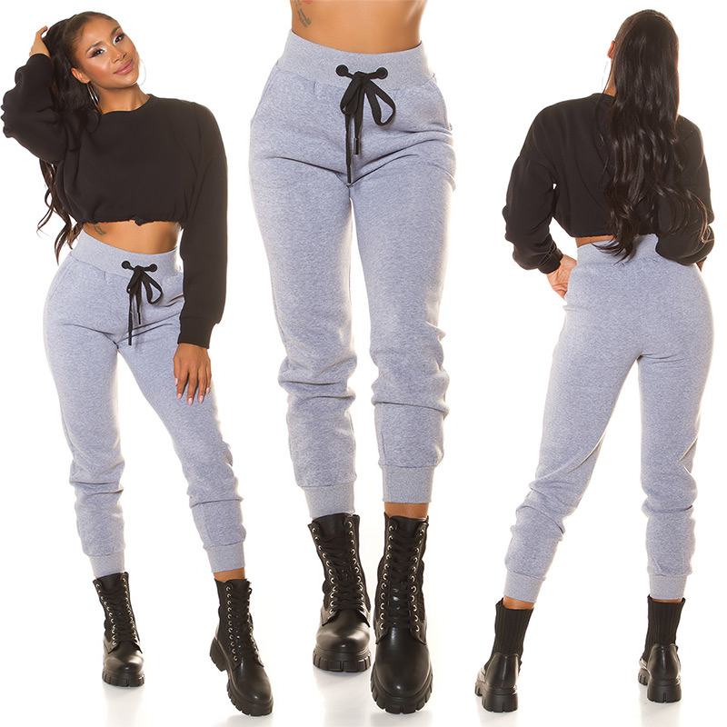 Sexy cu talie inalta Jogger mit Bund