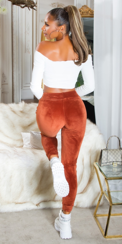Pantaloni confortabili Sexy Plush Look