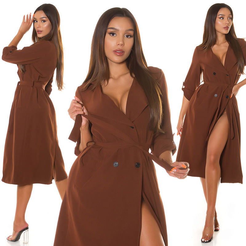 Palton Sexy cu curea