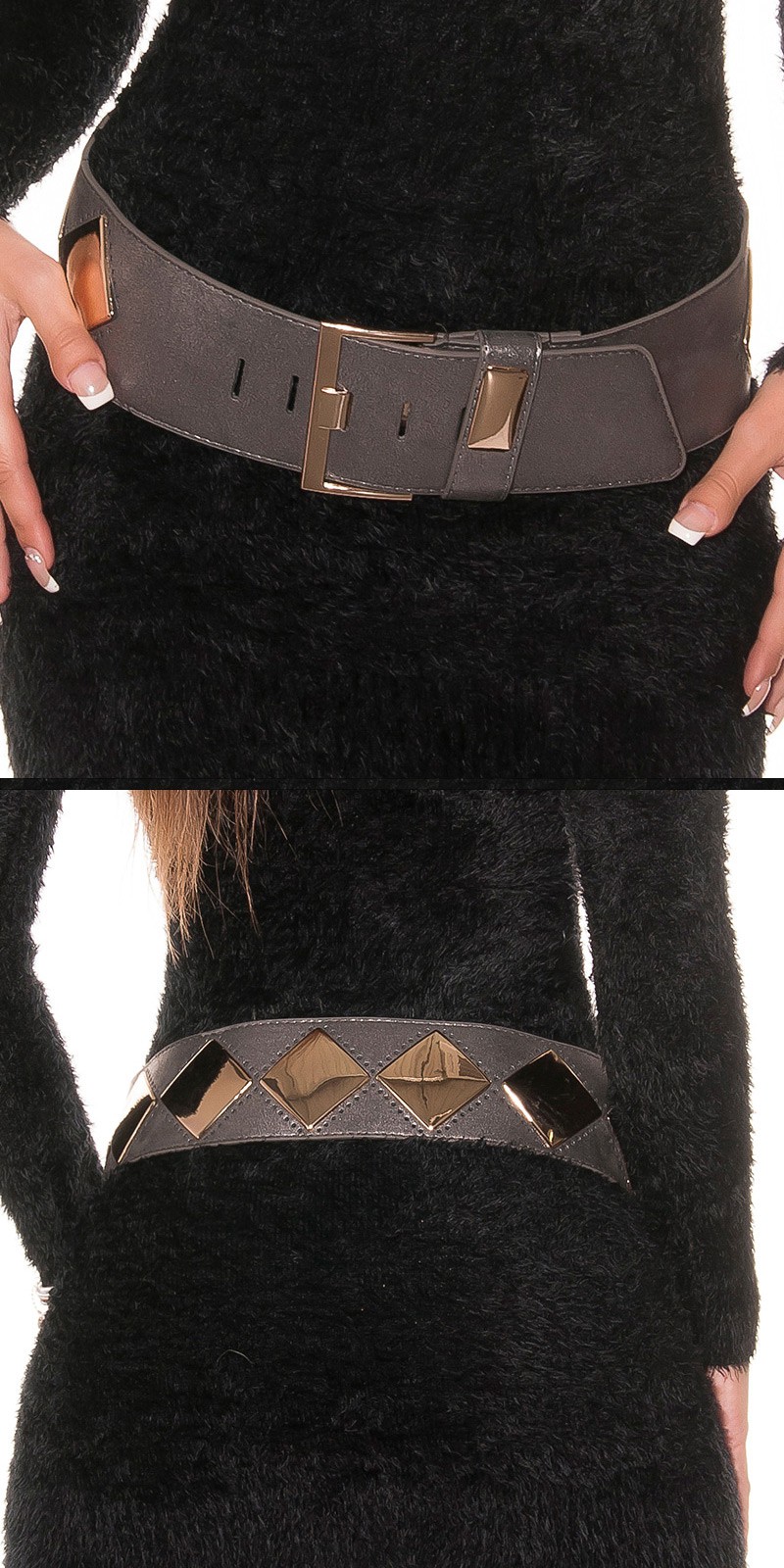 curea la moda cu metallic look